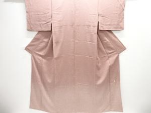 作家物　のり散らし模様　付け下げ小紋着物